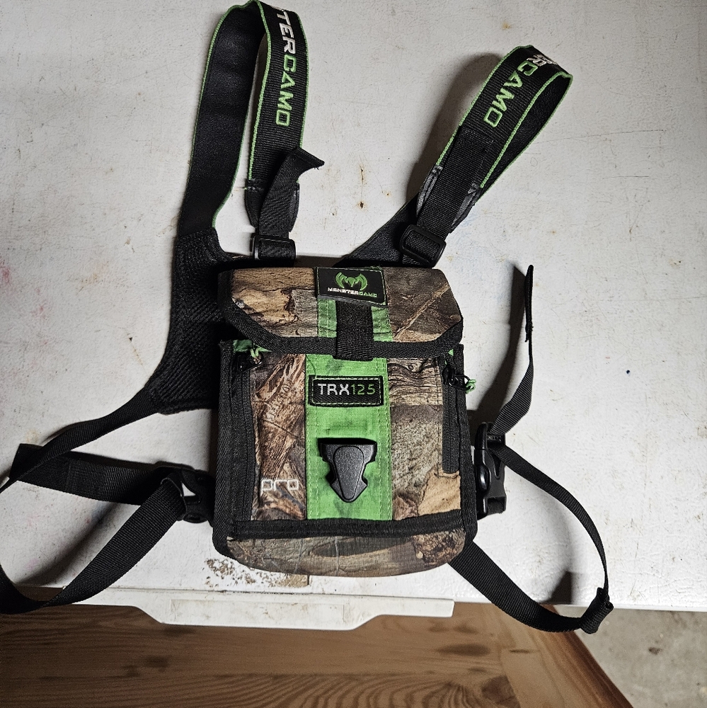 Monster Camo Binocular harness